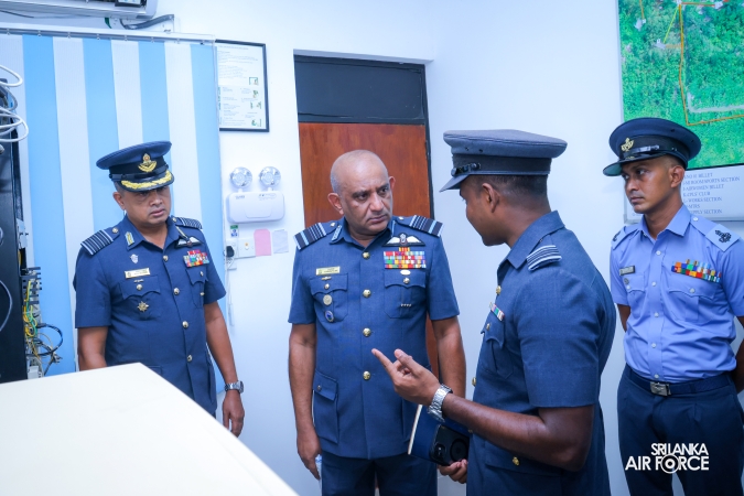 ANNUAL COMMANDER’S INSPECTION AT SLAF STATION MIRIGAMA