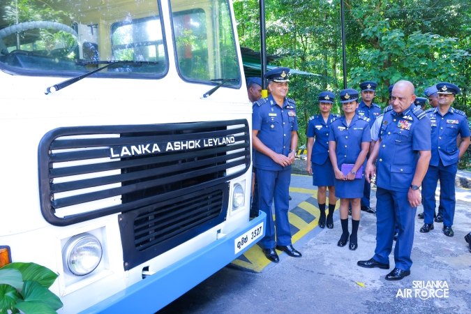 ANNUAL COMMANDER’S INSPECTION AT SLAF STATION MIRIGAMA