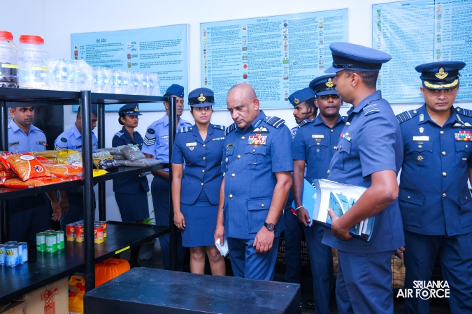 ANNUAL COMMANDER’S INSPECTION AT SLAF STATION MIRIGAMA