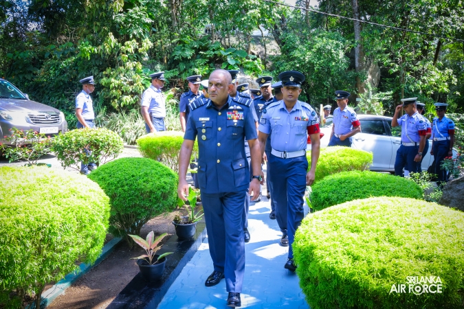 ANNUAL COMMANDER’S INSPECTION AT SLAF STATION MIRIGAMA