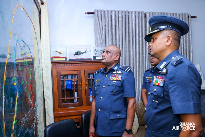 ANNUAL COMMANDER’S INSPECTION AT SLAF STATION MIRIGAMA