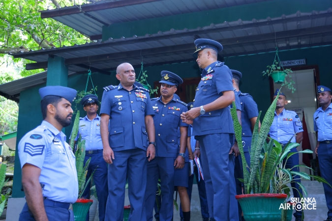 ANNUAL COMMANDER’S INSPECTION AT SLAF STATION MIRIGAMA