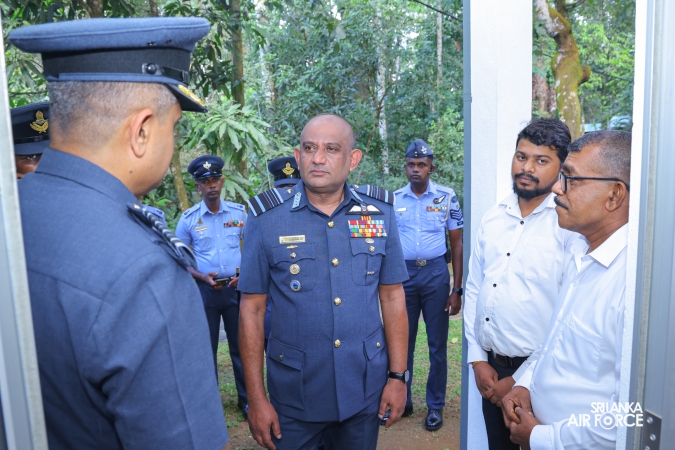 ANNUAL COMMANDER’S INSPECTION AT SLAF STATION MIRIGAMA
