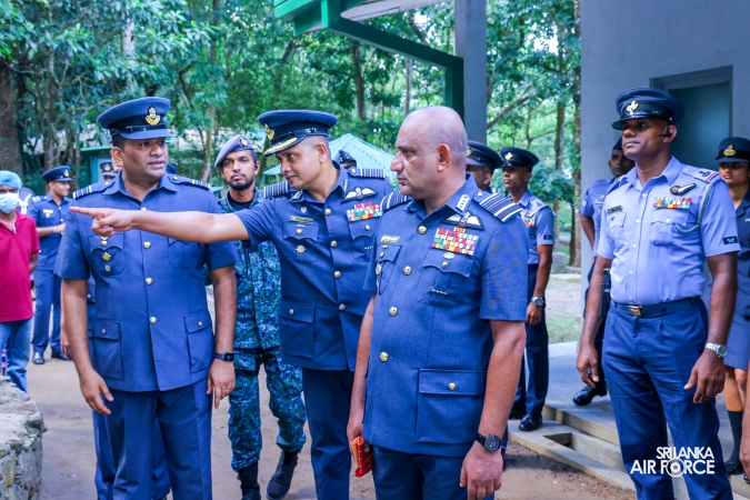 ANNUAL COMMANDER’S INSPECTION AT SLAF STATION MIRIGAMA