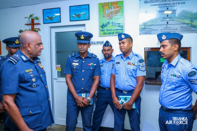 ANNUAL COMMANDER’S INSPECTION AT SLAF STATION MIRIGAMA