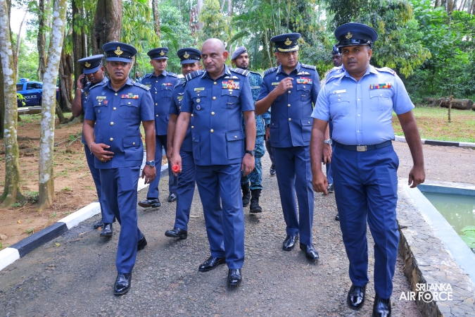 ANNUAL COMMANDER’S INSPECTION AT SLAF STATION MIRIGAMA