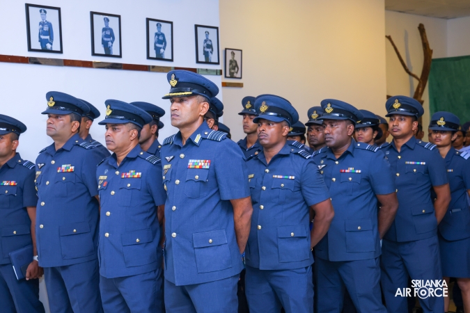 ANNUAL COMMANDER’S INSPECTION AT SLAF STATION MIRIGAMA