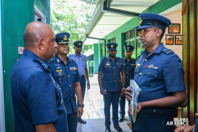 ANNUAL COMMANDER’S INSPECTION AT SLAF STATION MIRIGAMA