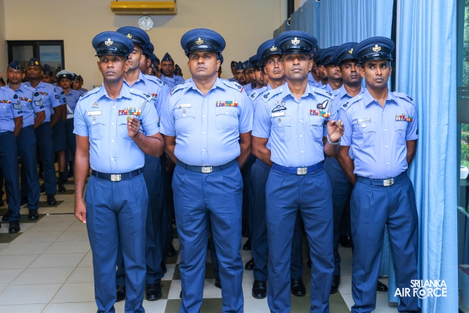 ANNUAL COMMANDER’S INSPECTION AT SLAF STATION MIRIGAMA