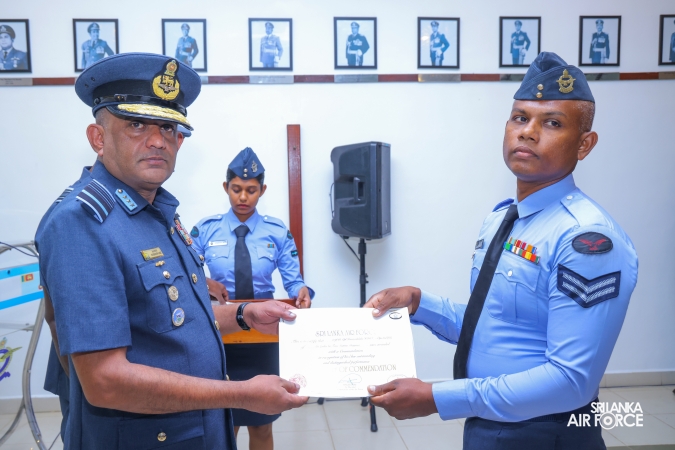 ANNUAL COMMANDER’S INSPECTION AT SLAF STATION MIRIGAMA