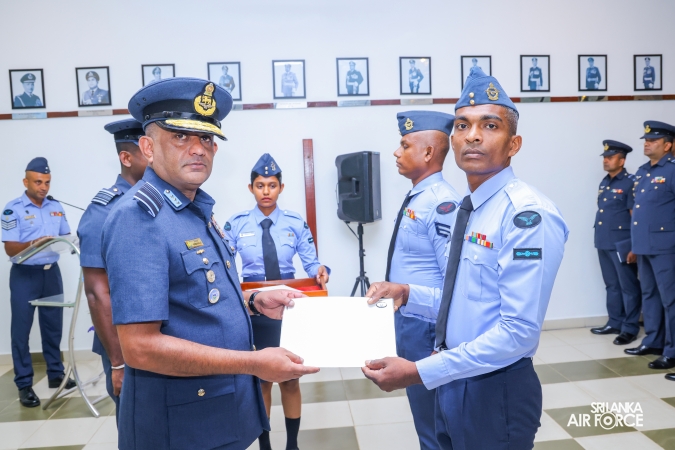 ANNUAL COMMANDER’S INSPECTION AT SLAF STATION MIRIGAMA