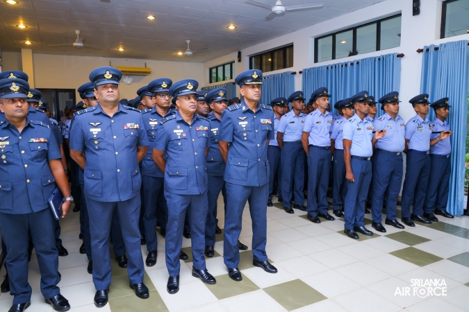 ANNUAL COMMANDER’S INSPECTION AT SLAF STATION MIRIGAMA