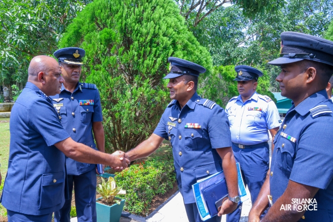 ANNUAL COMMANDER’S INSPECTION AT SLAF STATION MIRIGAMA
