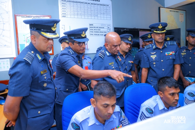 ANNUAL COMMANDER’S INSPECTION AT SLAF STATION MIRIGAMA
