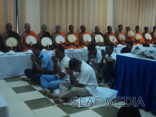 Annual Prith Chanting Ceremony of SLAF Station Mirigama