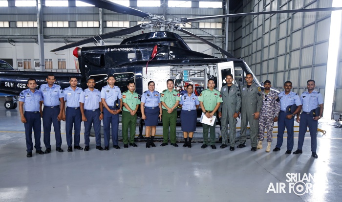 SLAF AND MYANMAR AIR FORCE CONDUCT SUBJECT MATTER EXPERT EXCHANGE ON AVIATION MEDICINE, MENTAL HEALTH AND NUTRITION