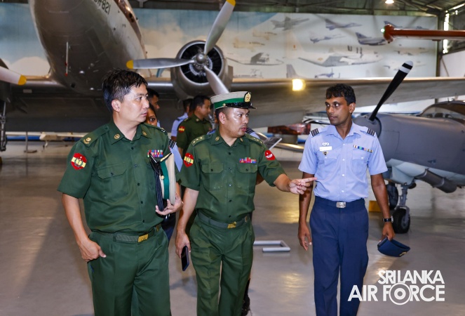 SLAF AND MYANMAR AIR FORCE CONDUCT SUBJECT MATTER EXPERT EXCHANGE ON AVIATION MEDICINE, MENTAL HEALTH AND NUTRITION