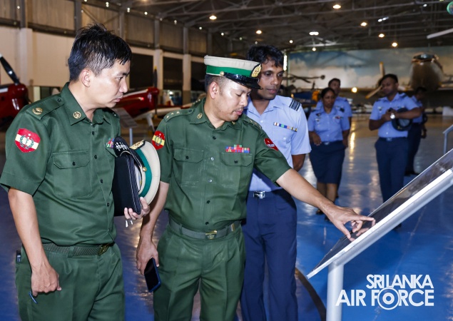 SLAF AND MYANMAR AIR FORCE CONDUCT SUBJECT MATTER EXPERT EXCHANGE ON AVIATION MEDICINE, MENTAL HEALTH AND NUTRITION