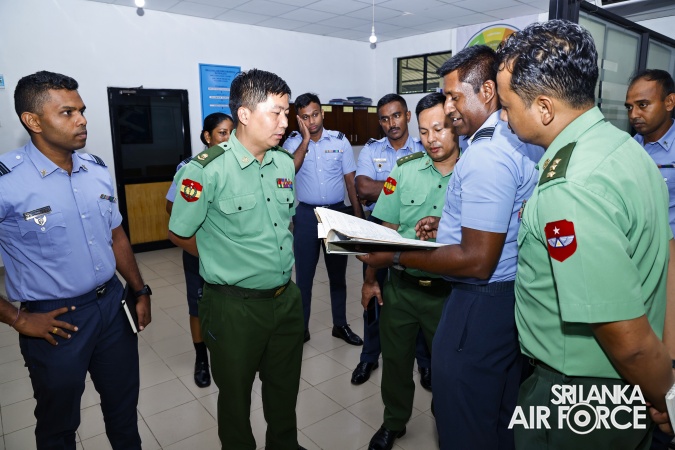 SLAF AND MYANMAR AIR FORCE CONDUCT SUBJECT MATTER EXPERT EXCHANGE ON AVIATION MEDICINE, MENTAL HEALTH AND NUTRITION