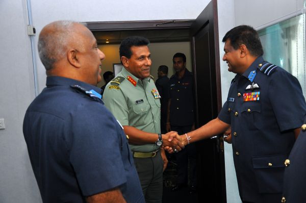 Chief Of The Defence Force Of The Republic Of Maldives Calls on the Commander