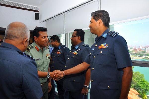 Chief Of The Defence Force Of The Republic Of Maldives Calls on the Commander