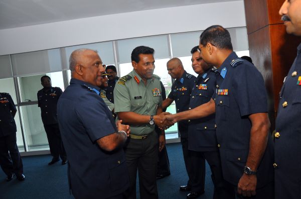 Chief Of The Defence Force Of The Republic Of Maldives Calls on the Commander