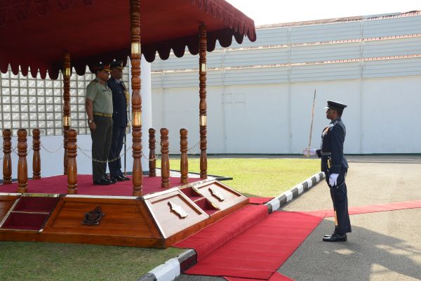 Chief Of The Defence Force Of The Republic Of Maldives Calls on the Commander