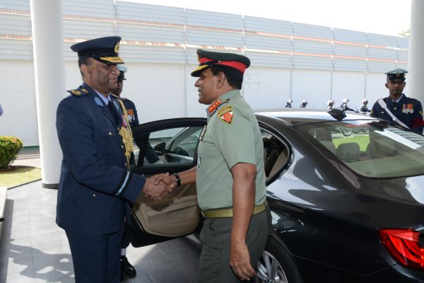 Chief Of The Defence Force Of The Republic Of Maldives Calls on the Commander
