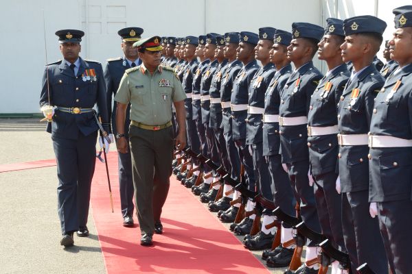 Chief Of The Defence Force Of The Republic Of Maldives Calls on the Commander