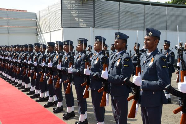 Chief Of The Defence Force Of The Republic Of Maldives Calls on the Commander