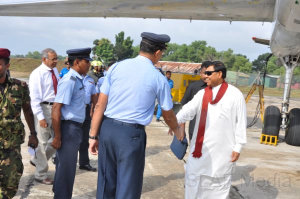 ශ්රී ලංකා ගුවන් හමුදා ගුවන් ගමන් ඇරඹුම් මධ්යස්ථානයක් කටුනායක කඳවුරේ...