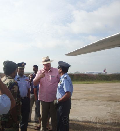 ශ්රී ලංකා ගුවන් හමුදා ගුවන් ගමන් ඇරඹුම් මධ්යස්ථානයක් කටුනායක කඳවුරේ...