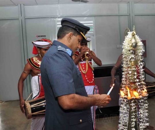 ශ්රී ලංකා ගුවන් හමුදා ගුවන් ගමන් ඇරඹුම් මධ්යස්ථානයක් කටුනායක කඳවුරේ...