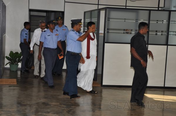 ශ්රී ලංකා ගුවන් හමුදා ගුවන් ගමන් ඇරඹුම් මධ්යස්ථානයක් කටුනායක කඳවුරේ...