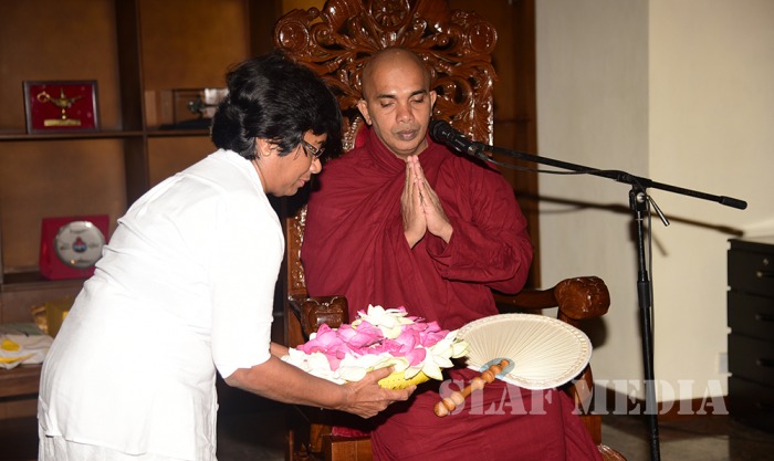 Monthly Dharma Deshana at AFHQ