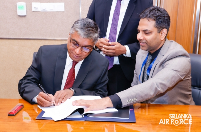 SLAF AND SRILANKAN AIRLINES SIGN LANDMARK TRAINING AGREEMENT