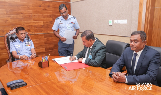 SLAF SIGNS A
MEMORANDUM UNDERSTANDING WITH AGRICULTURE AND AGRARIAN INSURANCE BOARD