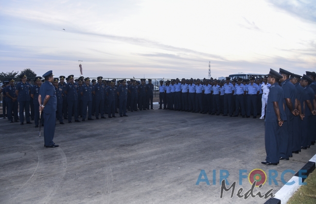 New Air Movement at SLAF Base Ratmalana Declared Open by the Commander