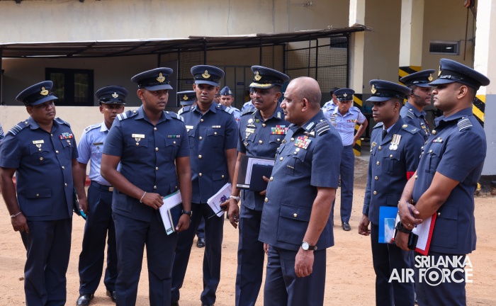 COMMANDER'S INSPECTION OF SLAF STATION MORAWEWA