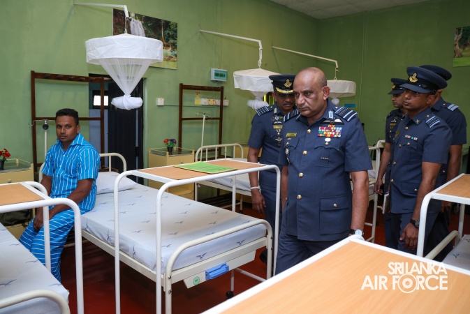 COMMANDER'S INSPECTION OF SLAF STATION MORAWEWA
