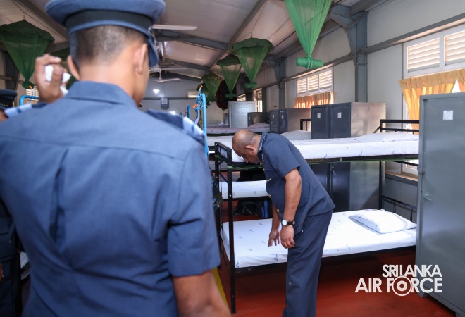 COMMANDER'S INSPECTION OF SLAF STATION MORAWEWA