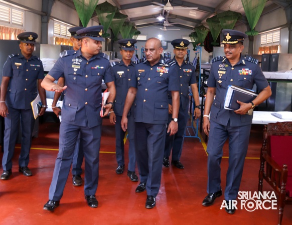 COMMANDER'S INSPECTION OF SLAF STATION MORAWEWA