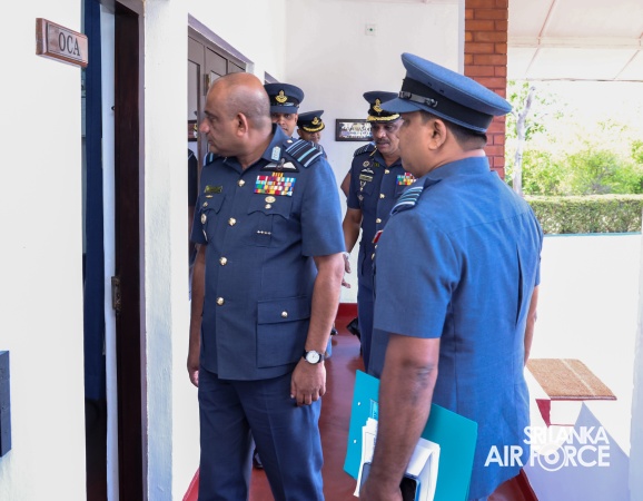COMMANDER'S INSPECTION OF SLAF STATION MORAWEWA