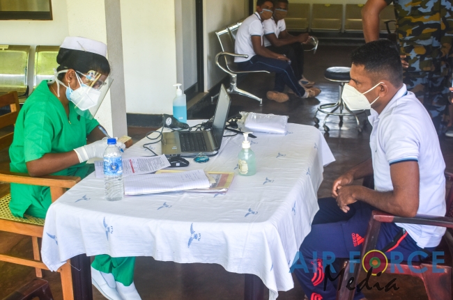 SLAF STATION MORAWEWA CONDUCTS BLOOD DONATION PROGRAMME