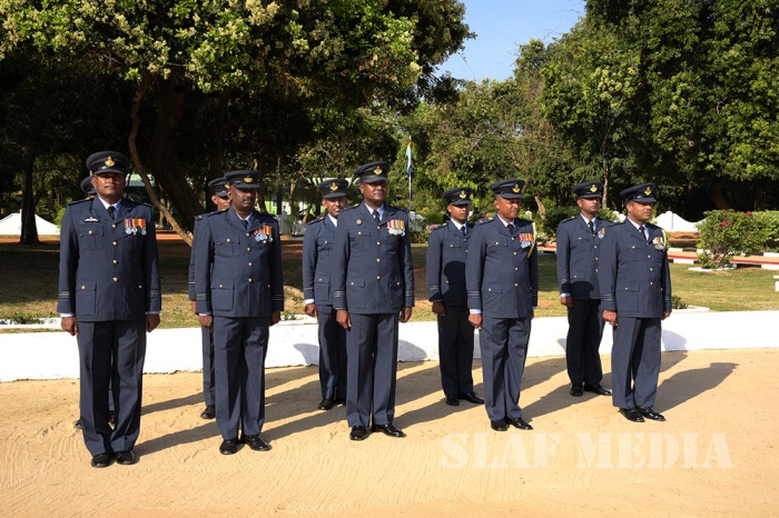 Annual Commander's Inspection at SLAF Station Mullaittivu