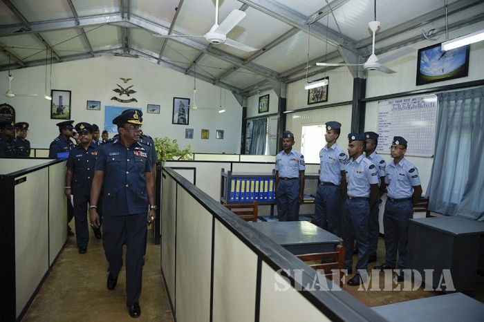 Annual Commander's Inspection at SLAF Station Mullaittivu