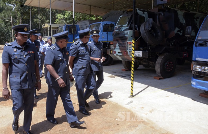 Annual Commander's Inspection at SLAF Station Mullaittivu