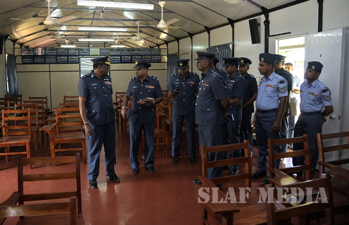 Annual Commander's Inspection at SLAF Station Mullaittivu