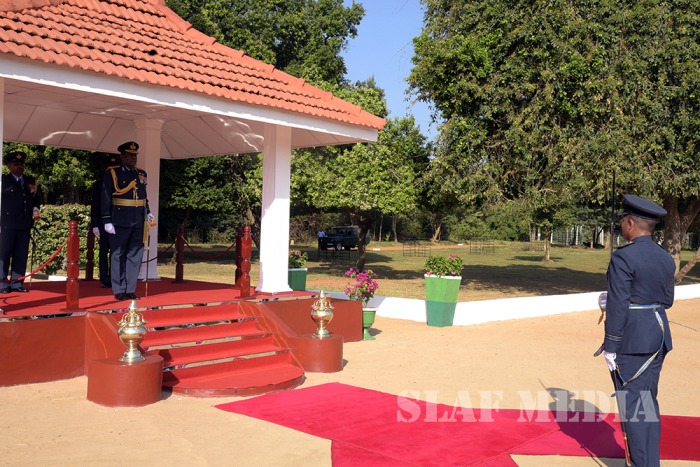Annual Commander's Inspection at SLAF Station Mullaittivu