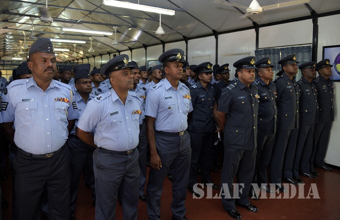 Annual Commander's Inspection at SLAF Station Mullaittivu